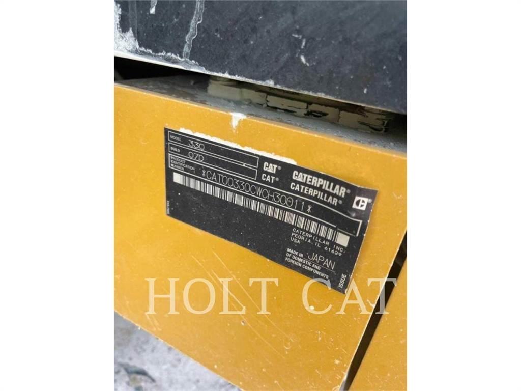 CAT 330 TC Bageri gusjeničari