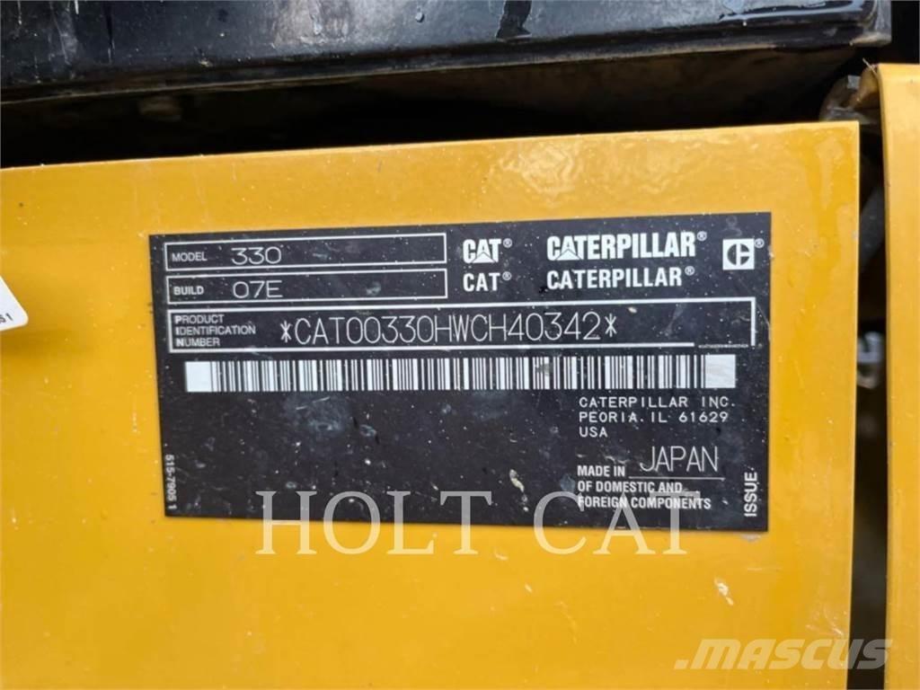 CAT 330 TC Bageri gusjeničari