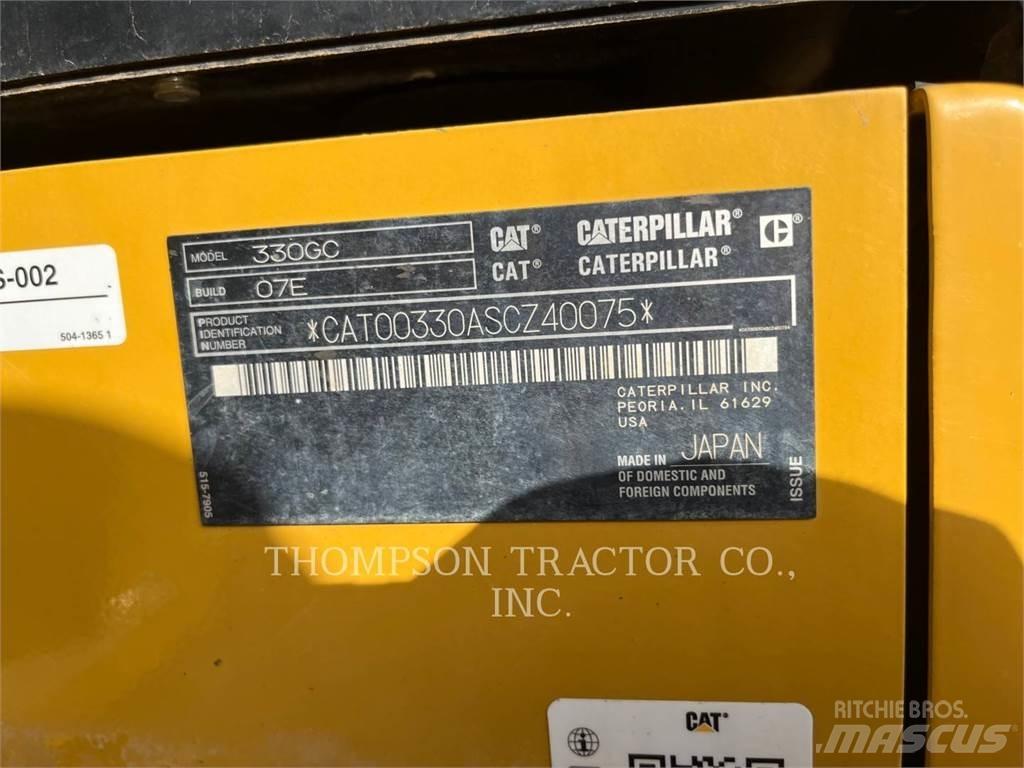 CAT 330GC Bageri gusjeničari