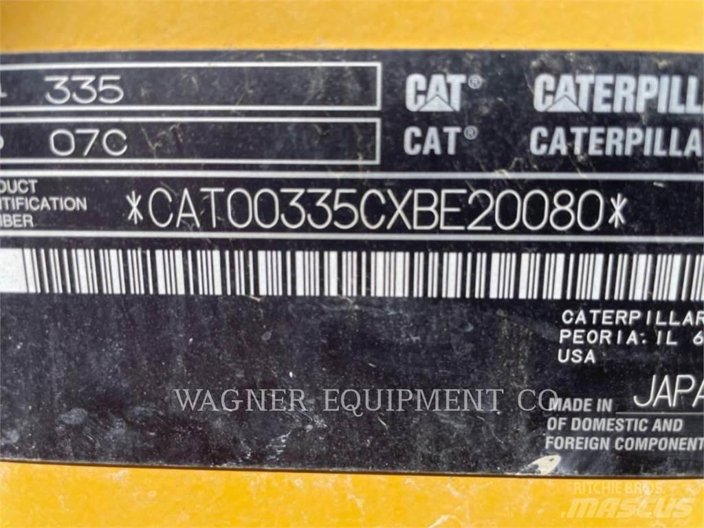 CAT 335 Bageri gusjeničari