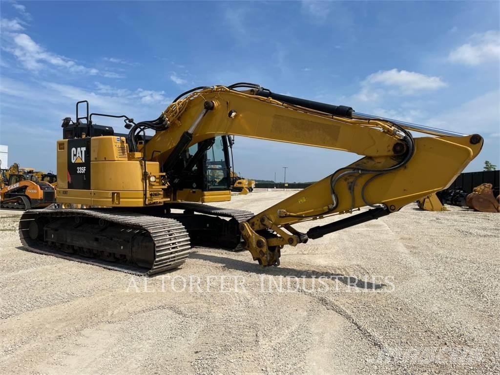 CAT 335F LCR Bageri gusjeničari