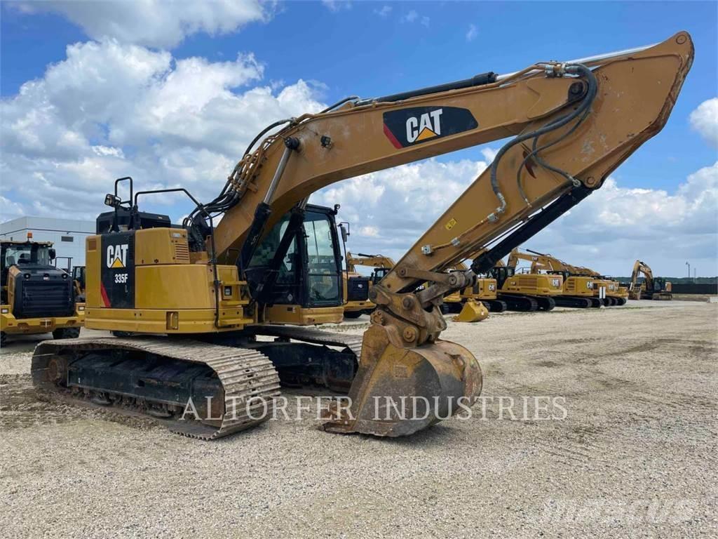 CAT 335F LCR Bageri gusjeničari