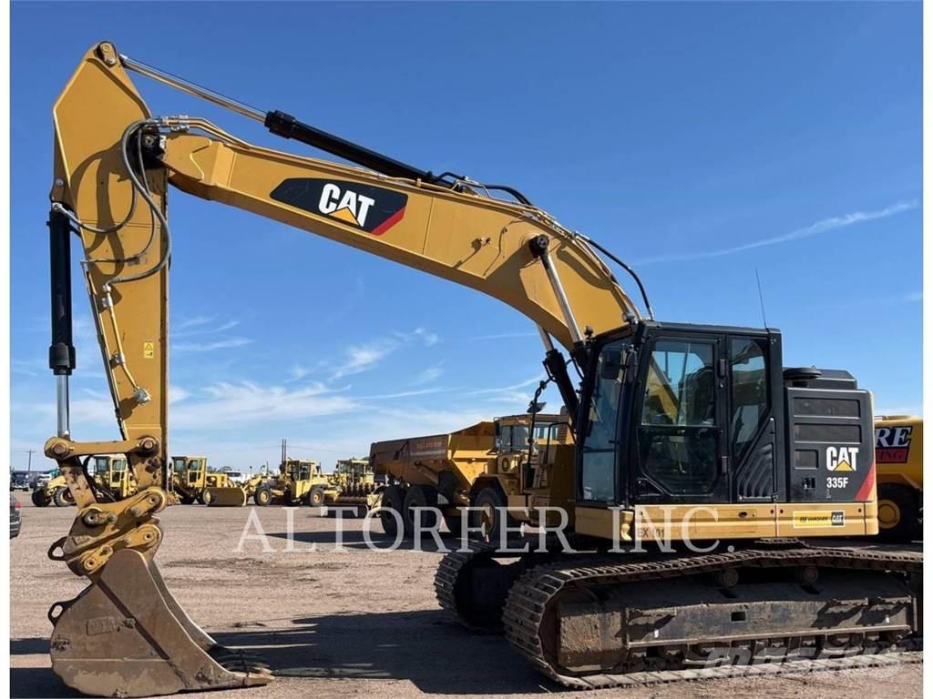 CAT 335F LCR Bageri gusjeničari