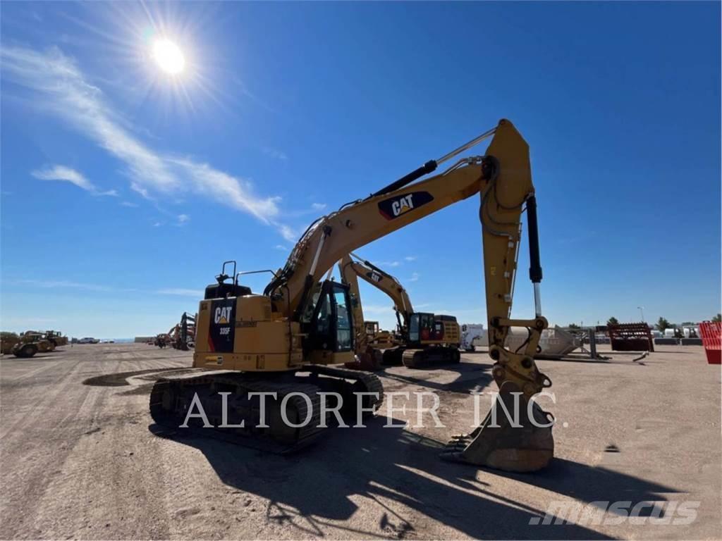 CAT 335F LCR Bageri gusjeničari