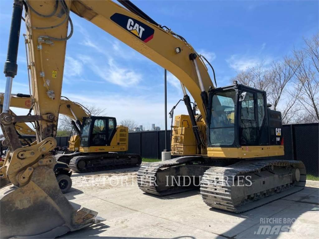 CAT 335F LCR Bageri gusjeničari