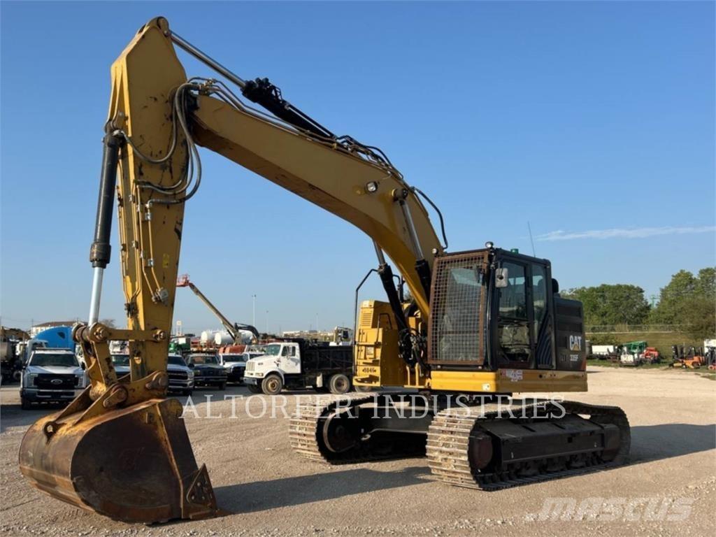 CAT 335F LCR Bageri gusjeničari
