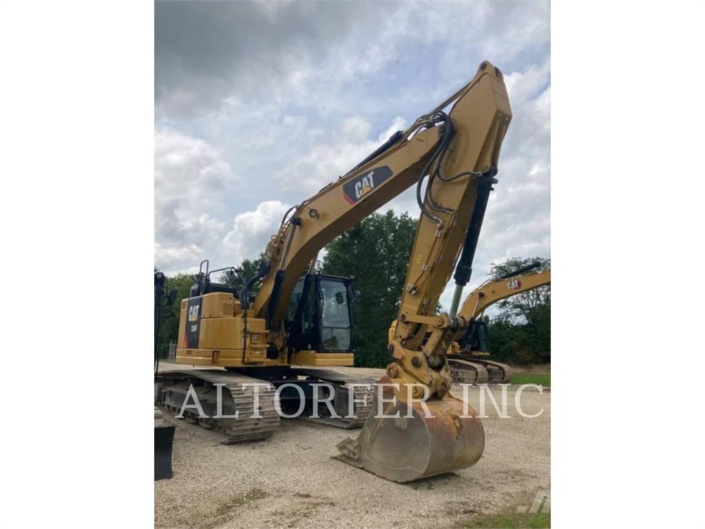 CAT 335F LCR Bageri gusjeničari
