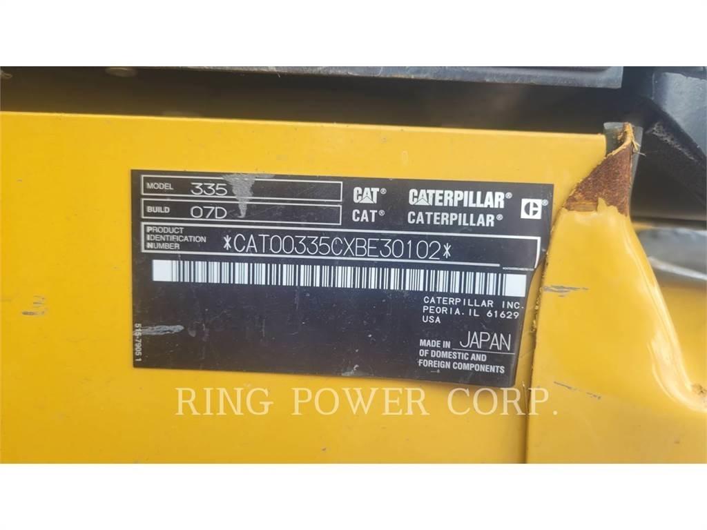 CAT 335QC Bageri gusjeničari