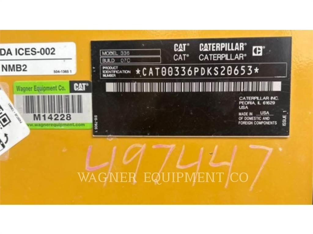 CAT 336 Bageri gusjeničari