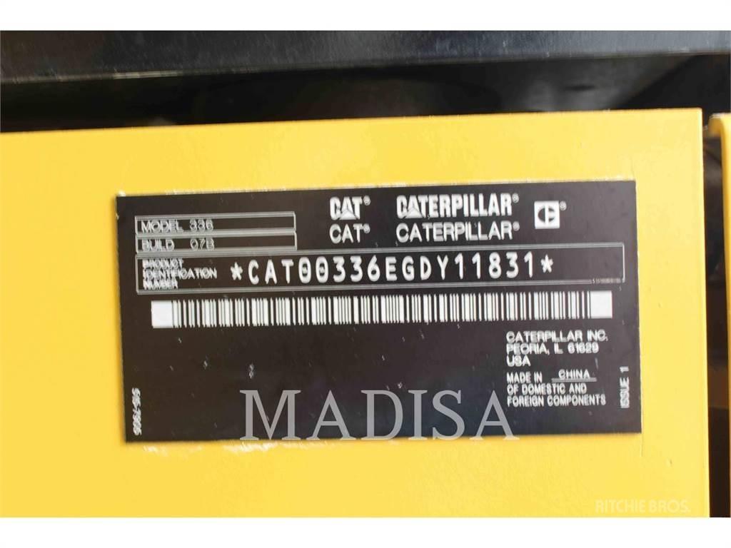 CAT 336 Bageri gusjeničari