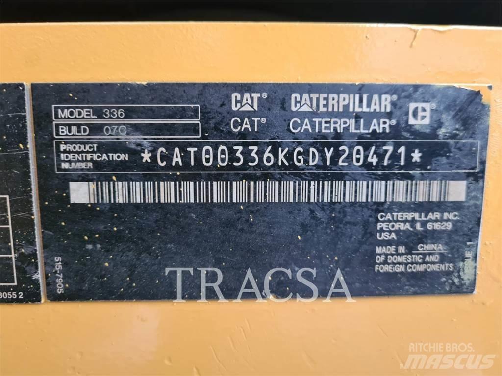 CAT 336 Bageri gusjeničari
