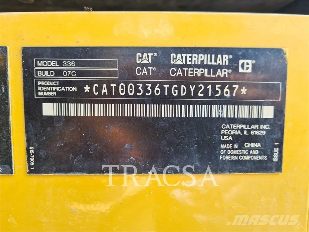 CAT 336 Bageri gusjeničari