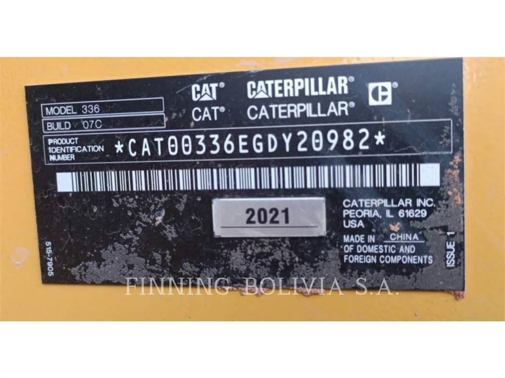 CAT 336-07 Bageri gusjeničari