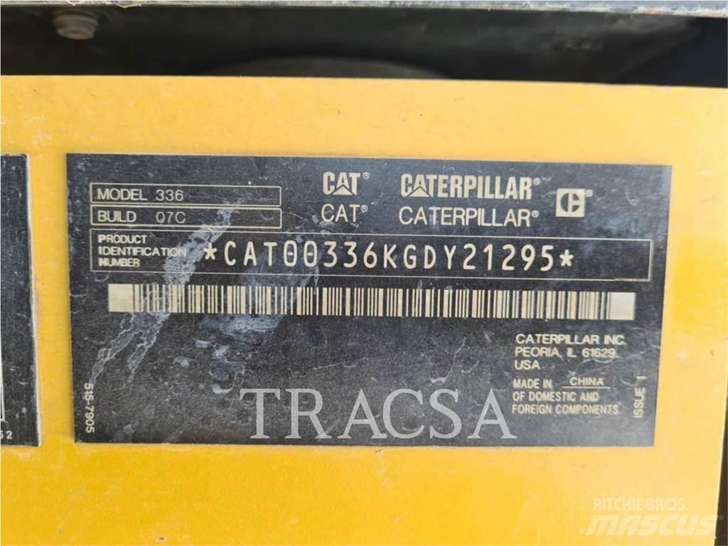 CAT 336-07 Bageri gusjeničari