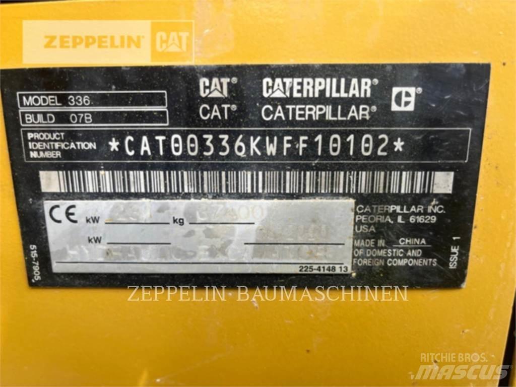 CAT 336-07B Bageri gusjeničari