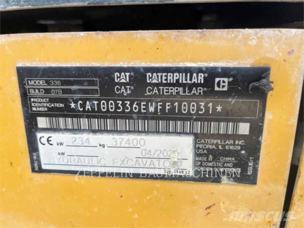 CAT 336-07B Bageri gusjeničari
