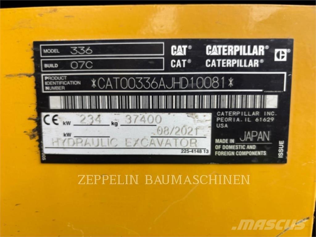 CAT 336-07C Bageri gusjeničari