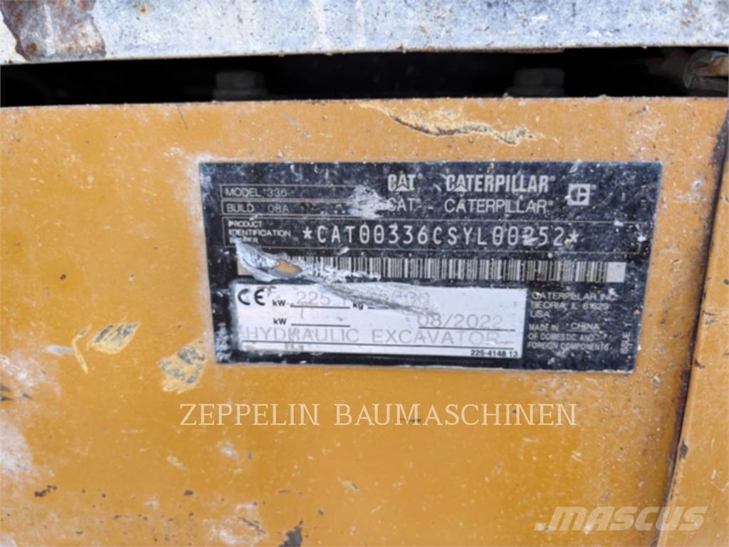 CAT 336-08 Bageri gusjeničari