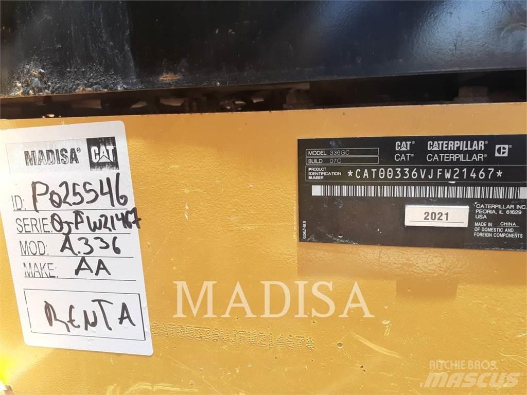 CAT 336 GC Bageri gusjeničari