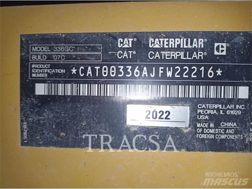 CAT 336 GC Bageri gusjeničari