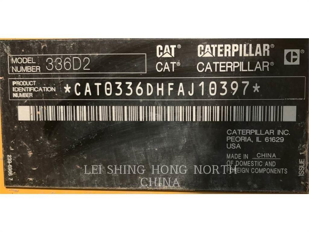 CAT 336D2 Bageri gusjeničari