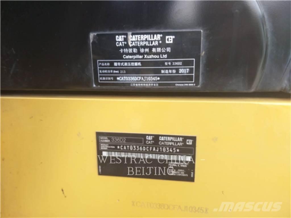 CAT 336D2 Bageri gusjeničari