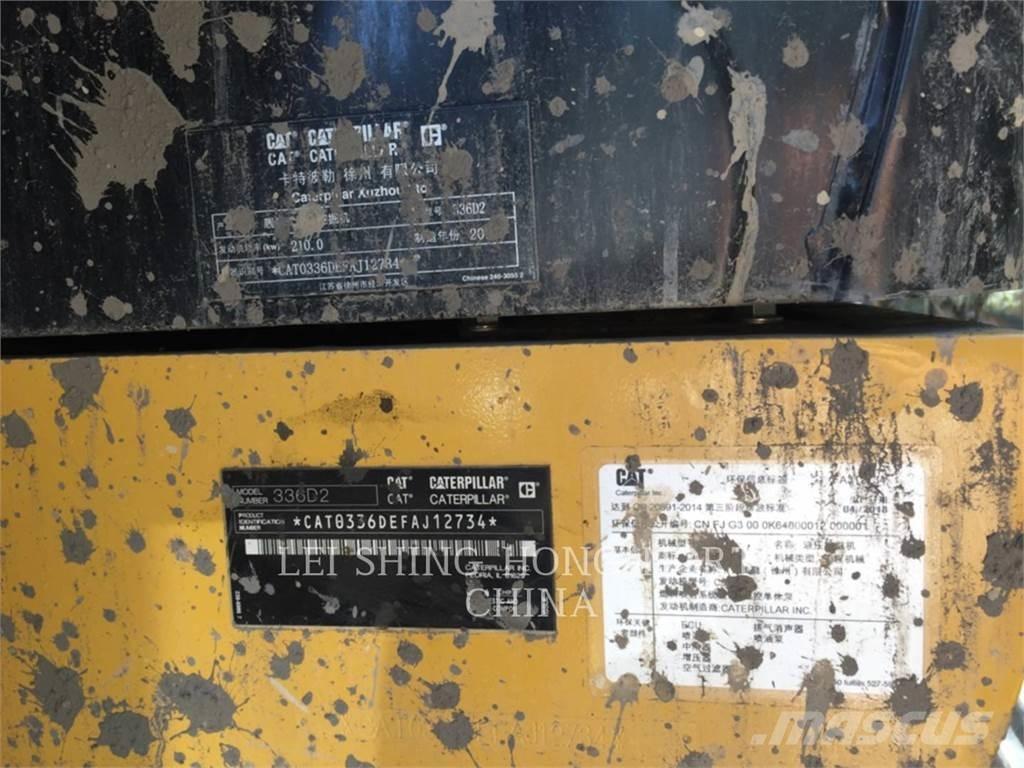 CAT 336D2 Bageri gusjeničari