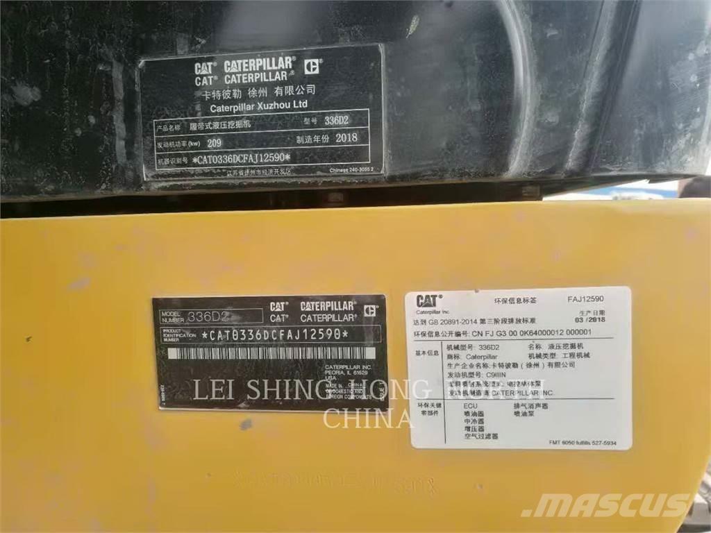 CAT 336D2 Bageri gusjeničari