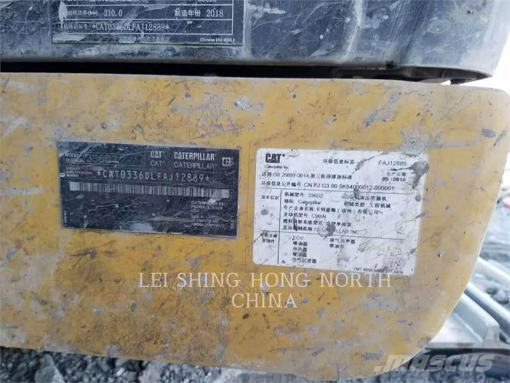 CAT 336D2 Bageri gusjeničari