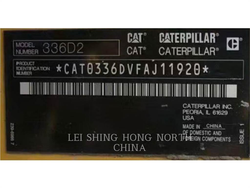 CAT 336D2 Bageri gusjeničari