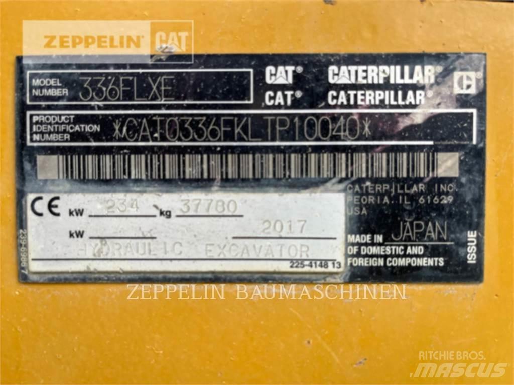 CAT 336FLNXE Bageri gusjeničari