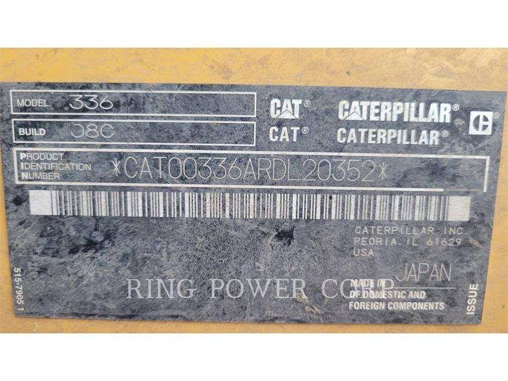 CAT 336HYDTHUM Bageri gusjeničari