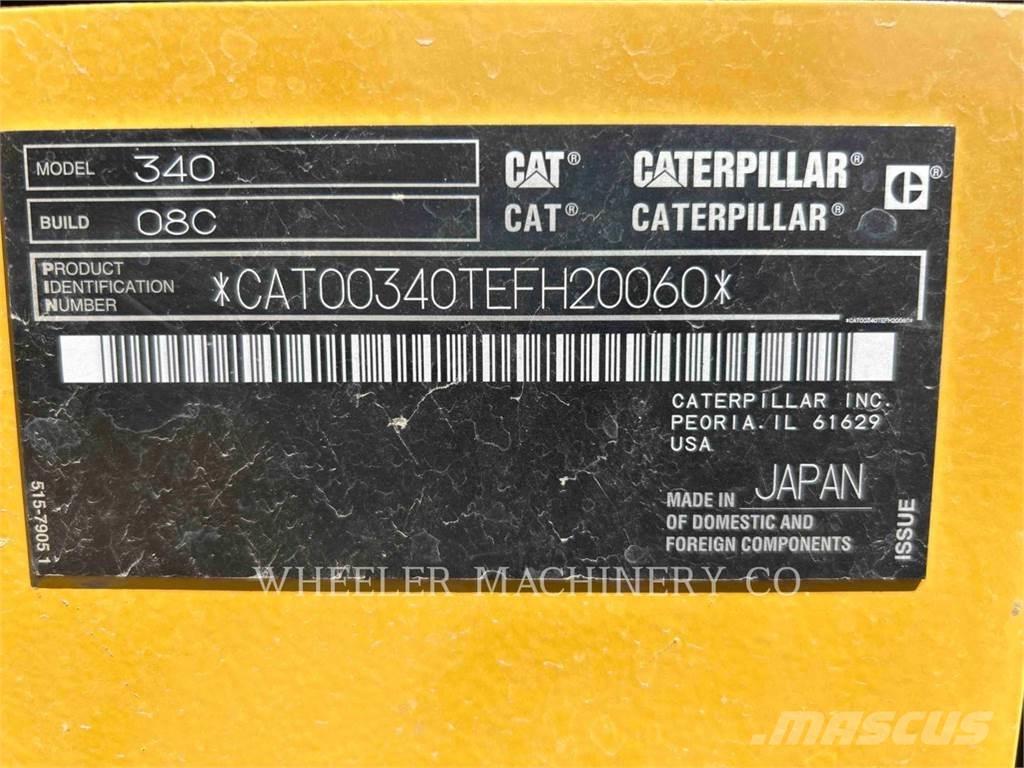 CAT 340 Bageri gusjeničari