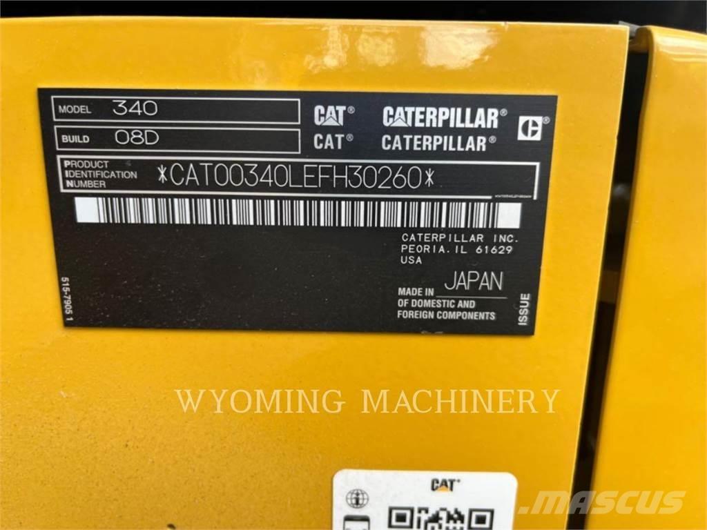 CAT 340 Bageri gusjeničari