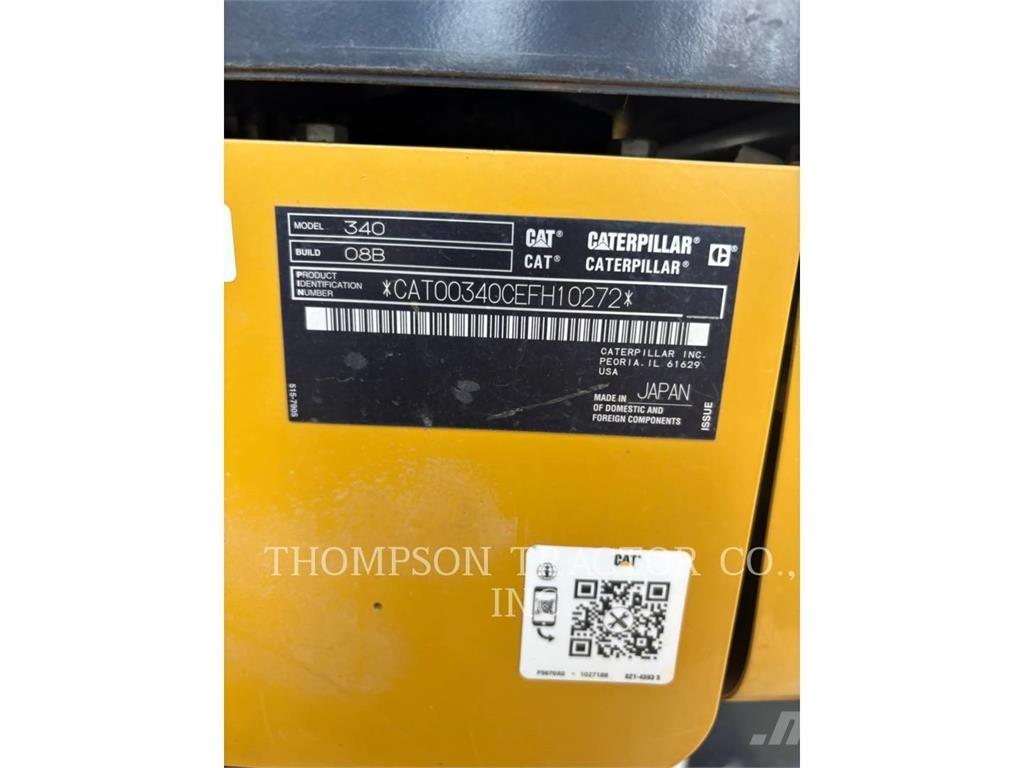 CAT 340 Bageri gusjeničari