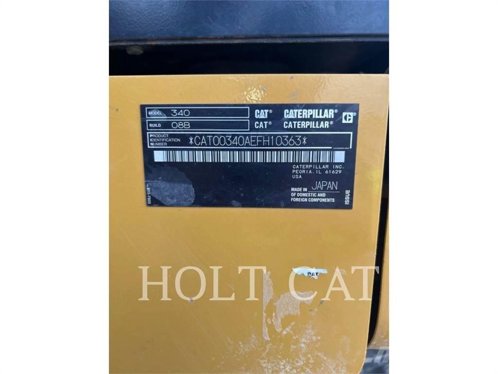 CAT 340 10 TC Bageri gusjeničari
