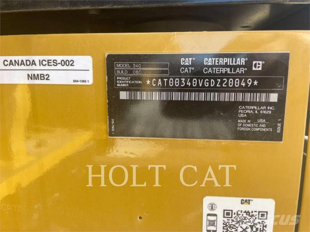 CAT 340 10 TC Bageri gusjeničari