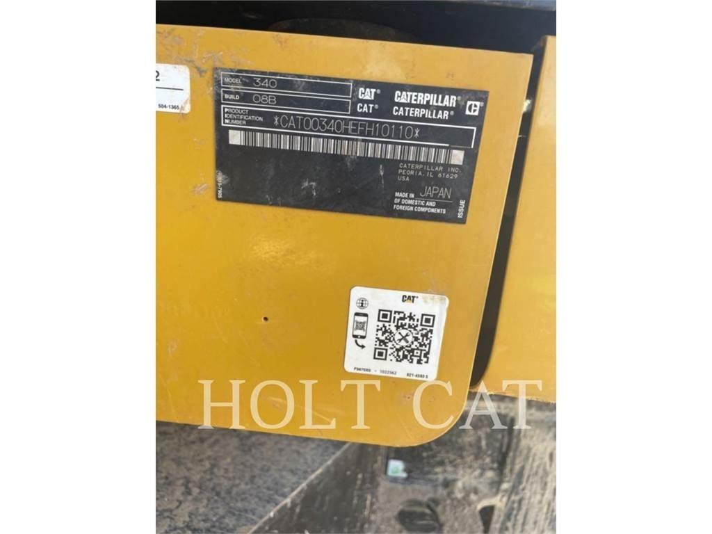 CAT 340 12 TC Bageri gusjeničari