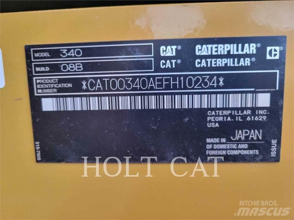 CAT 340 12 TC Bageri gusjeničari