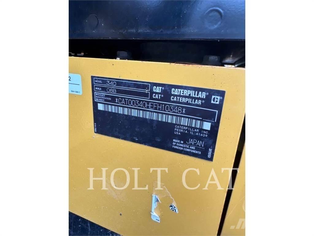 CAT 340 12 TC Bageri gusjeničari
