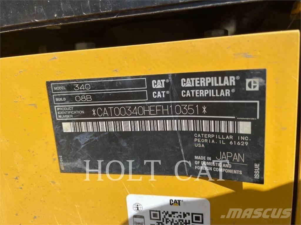 CAT 340 12 TC Bageri gusjeničari