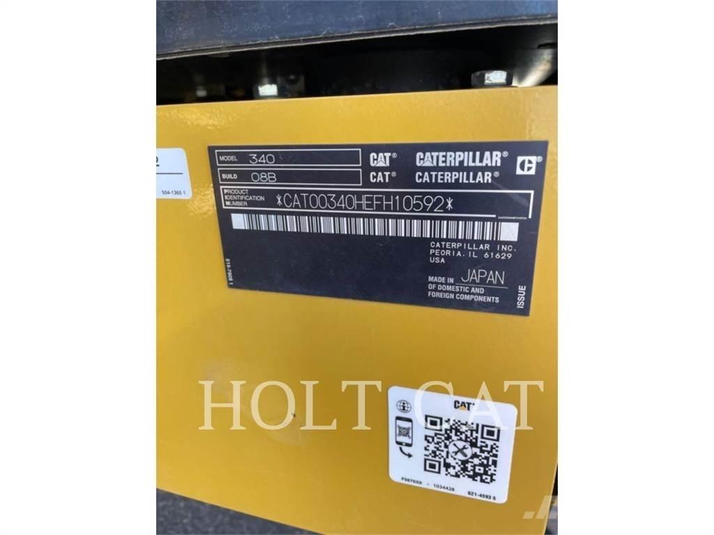 CAT 340 12 TC Bageri gusjeničari