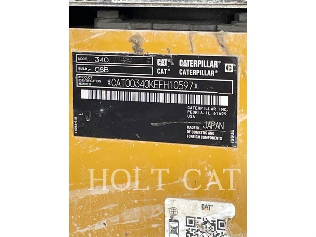 CAT 340 12 TC Bageri gusjeničari