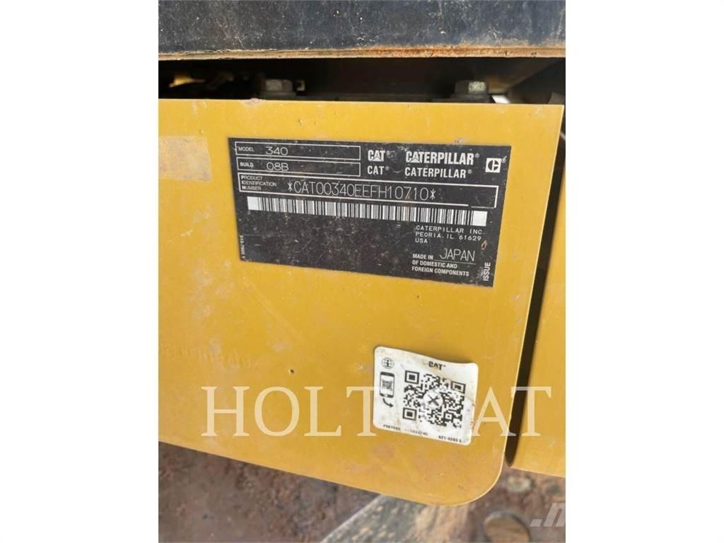 CAT 340 12 TC Bageri gusjeničari