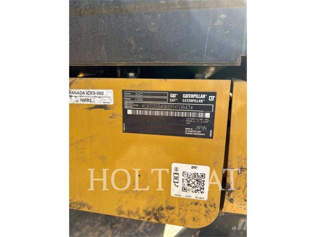 CAT 340 12 TC Bageri gusjeničari