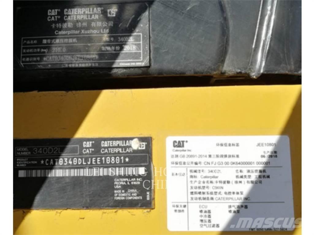 CAT 340D2L Bageri gusjeničari