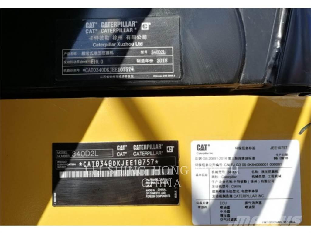 CAT 340D2L Bageri gusjeničari