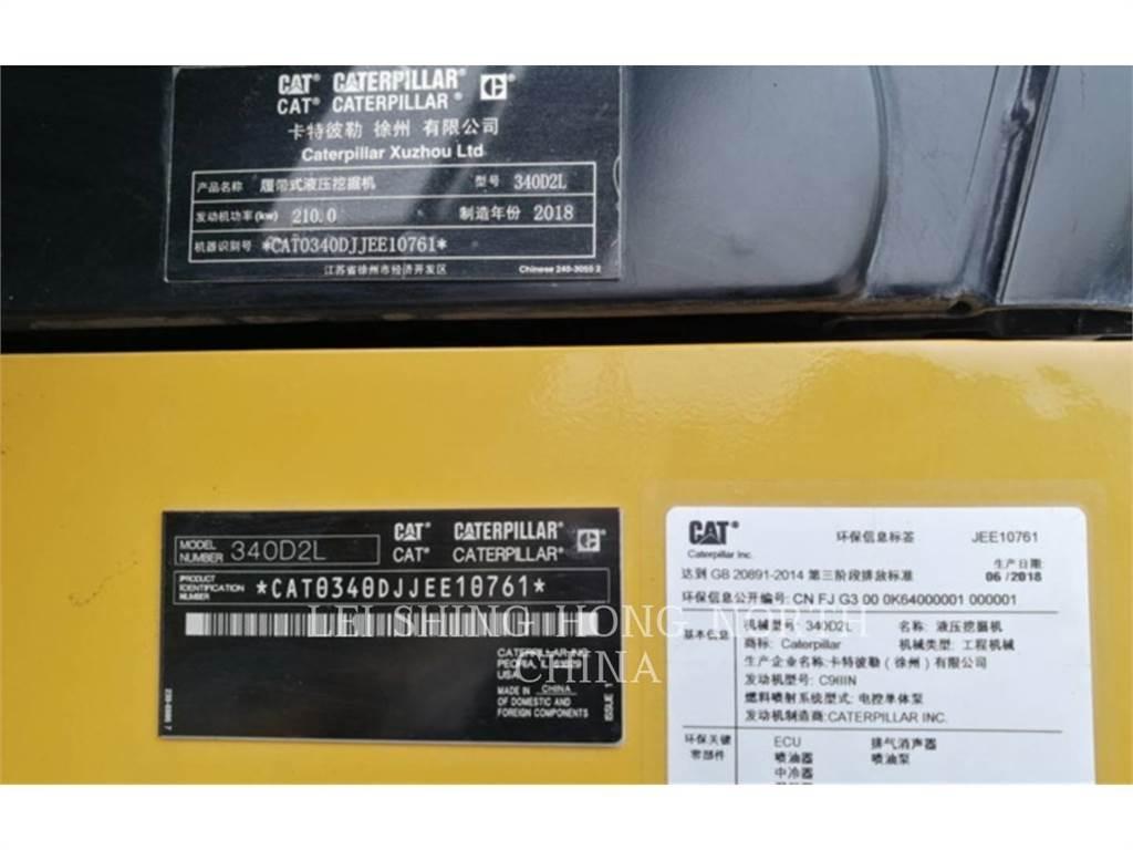 CAT 340D2L Bageri gusjeničari