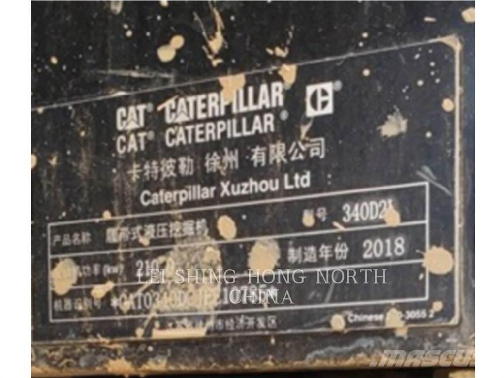 CAT 340D2L Bageri gusjeničari