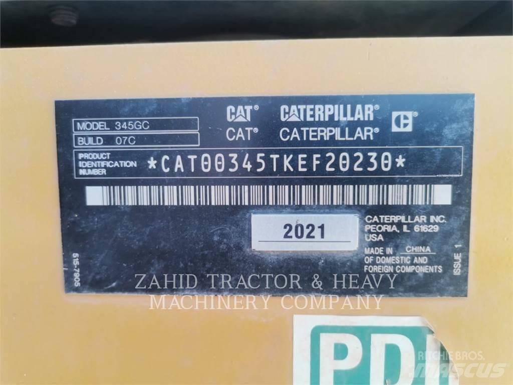 CAT 345-07GC Bageri gusjeničari